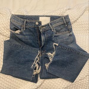Mothers Jeans “The Hustlers Ankle Fray” SZ 27